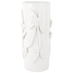 Bougainvillea Garden White Tall Cachepot