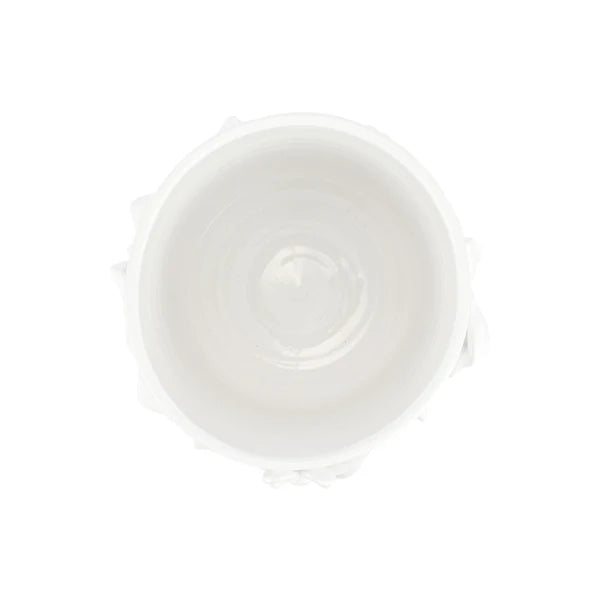 Bougainvillea Garden White Short Cachepot