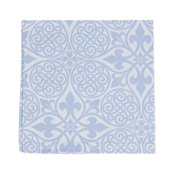 Damask Blue Napkins - Set of 4