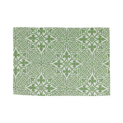 Damask Green Placemats - Set of 4