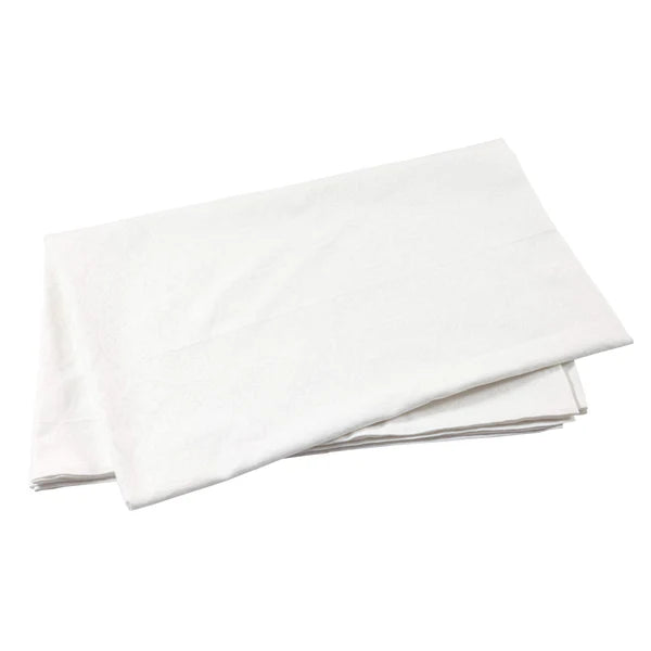 Damask White Tablecloth