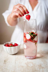 Drop White Pitcher