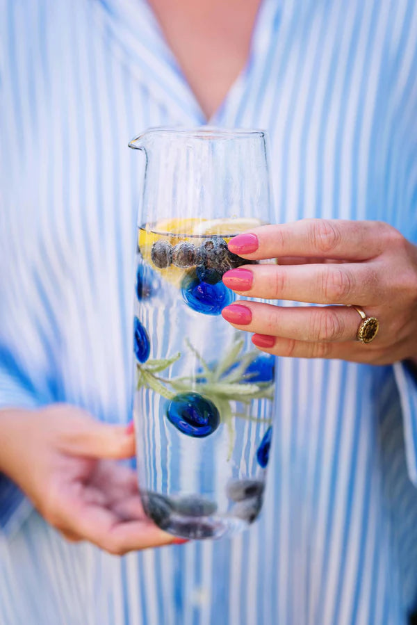Drop Blue Pitcher