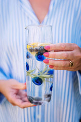 Drop Blue Pitcher