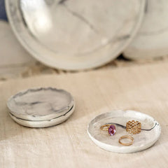 Florentine Wooden Accessories Marble Coasters - Set of 4