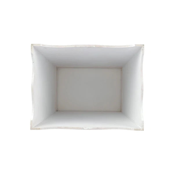 Florentine Wooden Accessories Marble Waste Basket