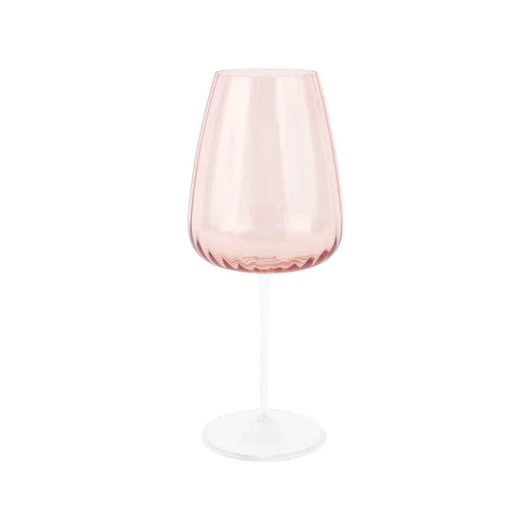 Francesca Blush Wine Glass
