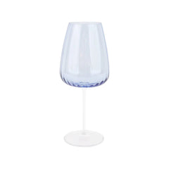 Francesca Light Blue Wine Glass