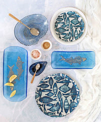 Isola Glass Round Platter