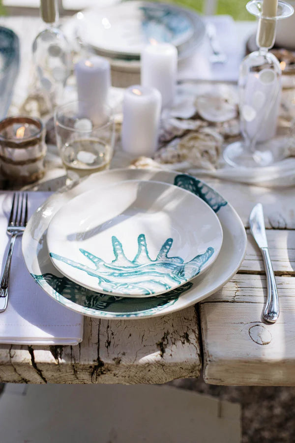 Lido Aqua Dinner Plate