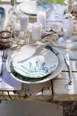 Lido Aqua Dinner Plate
