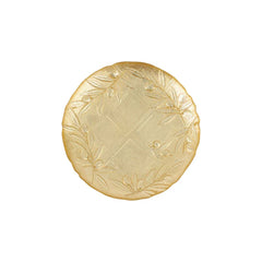Moon Glass Olive Salad Plate