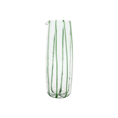 Nuovo Stripe Green Pitcher