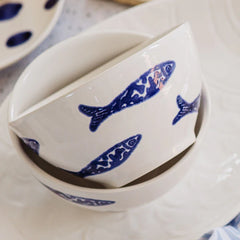 Santorini Minnows Cereal Bowl