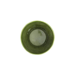 Viva Garden Green Embossed Leaves Cachepot