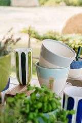 Viva Garden Light Gray Reactive Small Cachepot