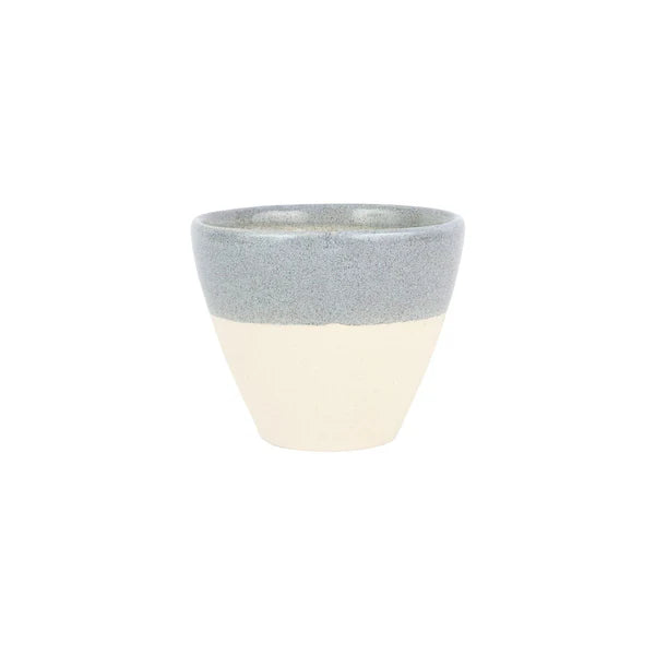 Viva Garden Light Gray Reactive Small Cachepot