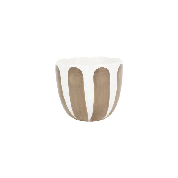 Viva Garden Tan Tulip Small Cachepot