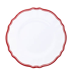 Maison Red Dinner Plate