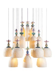 Mademoiselle 24 Lights Strolling Through Blossoms Chandelier (us)