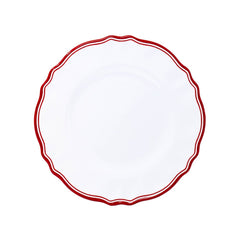 Maison Red Salad Plate