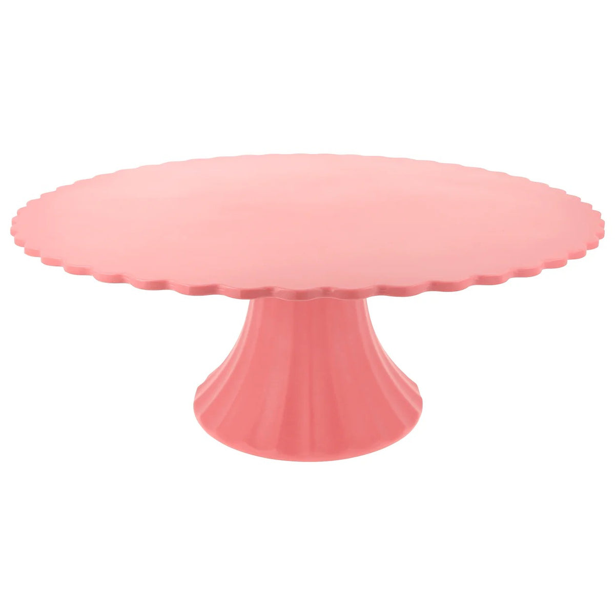 Bamboo Cake Stand, Pink, Large