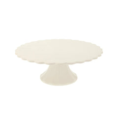 Bamboo Cake Stand, Cream, Small