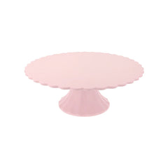 Bamboo Cake Stand, Pink, Medium