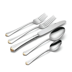 Golden Juilliard 20-Piece Flatware Set
