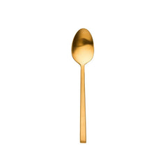 Hover Matte Gold 18/10 Stainless Steel Teaspoon