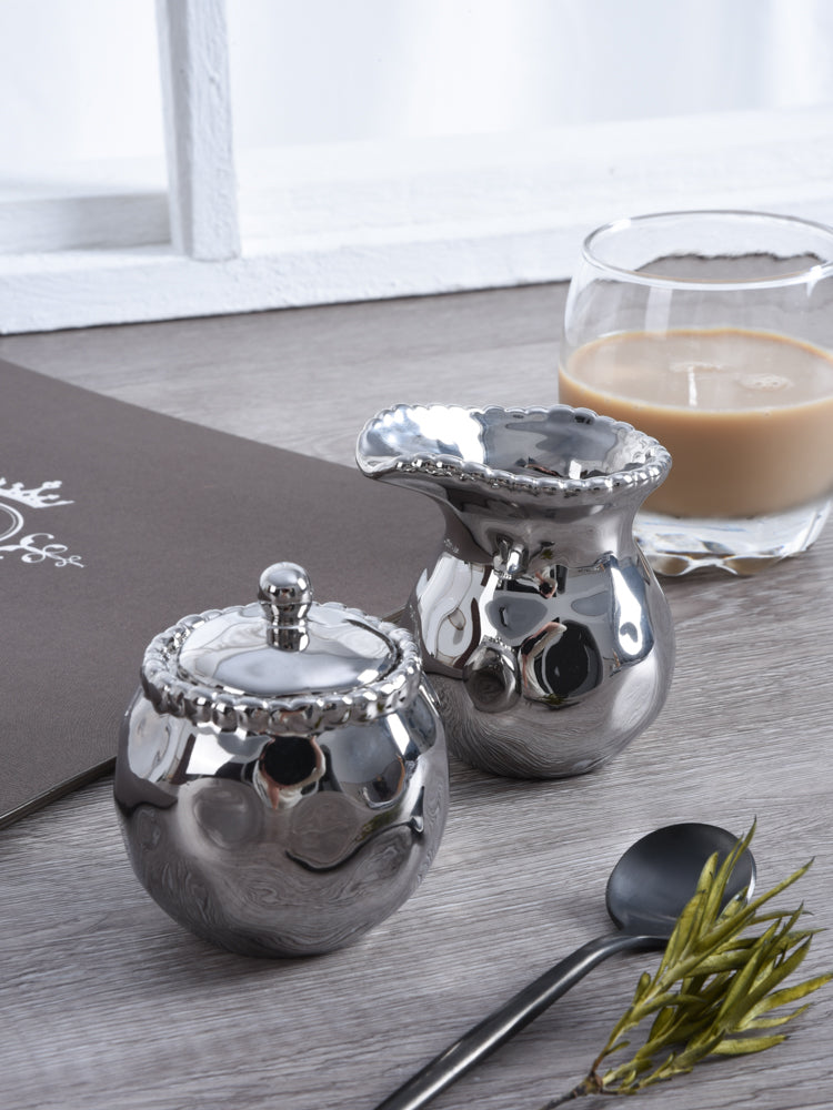 Verona Small Creamer & Sugar Set