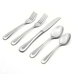Satin Sand Dune 20-Piece Flatware Set