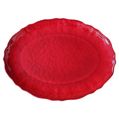 Garnet Oval Platter