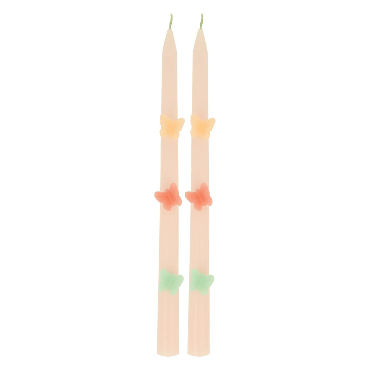 Butterfly Taper Candles, 2 pc Set