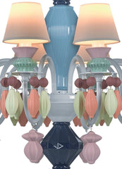 Belle De Nuit 12 Lights Chandelier. Multicolor (us)