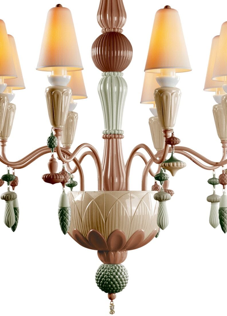 Ivy And Seed 8 Lights Chandelier, Spices (US)