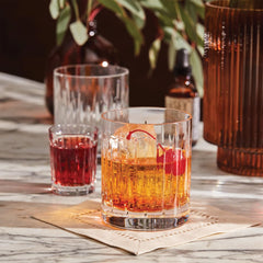 Soho Crystal Double Old Fashioned Glasses, Set Of 4