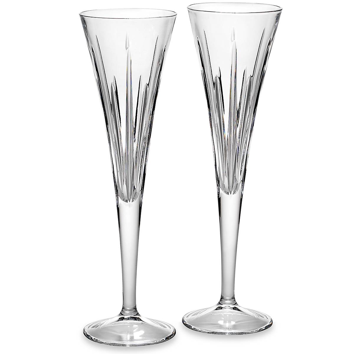 Soho Crystal 2Pc Toasting Flute Set