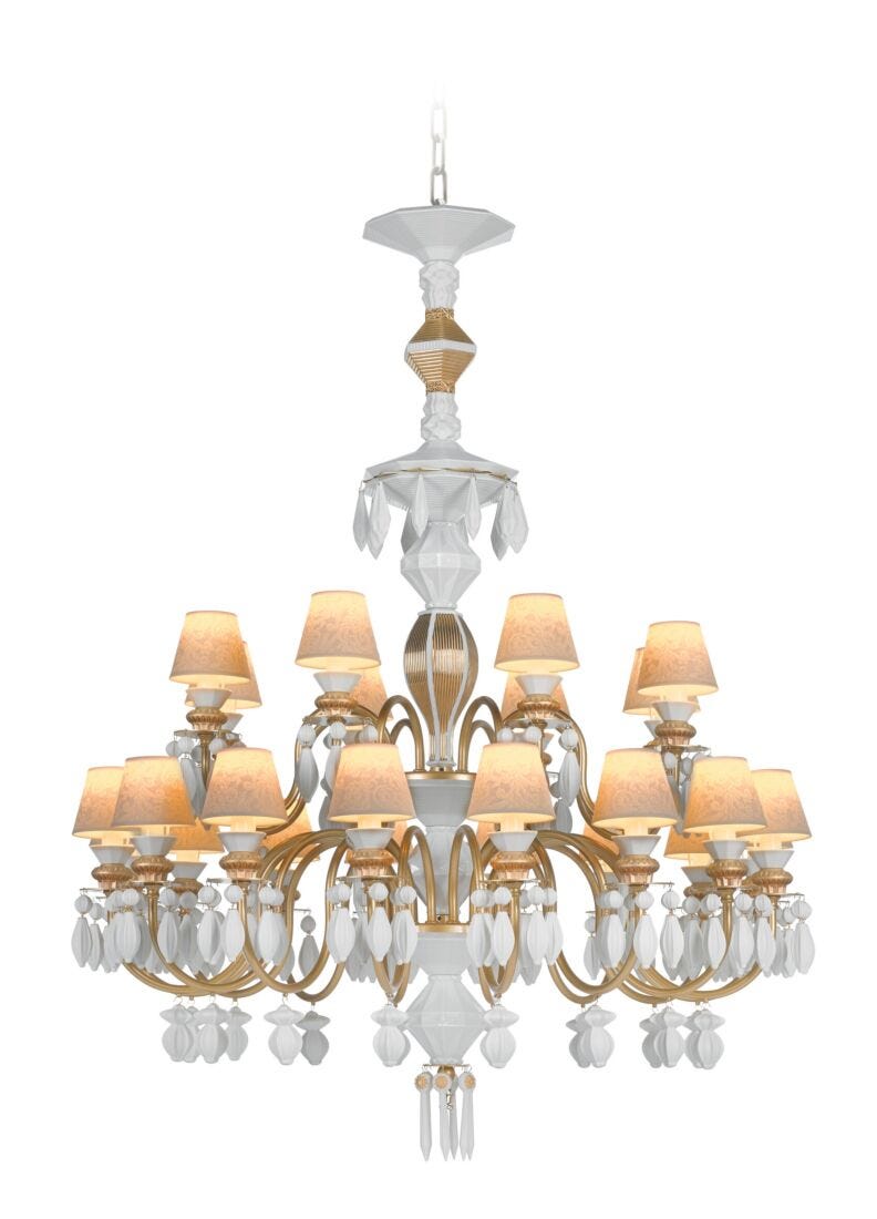 Belle De Nuit 24 Lights Chandelier. Golden Luster (us)