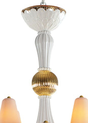 Ivy And Seed 20 Lights Chandelier, Medium Model, Golden Luster (US)