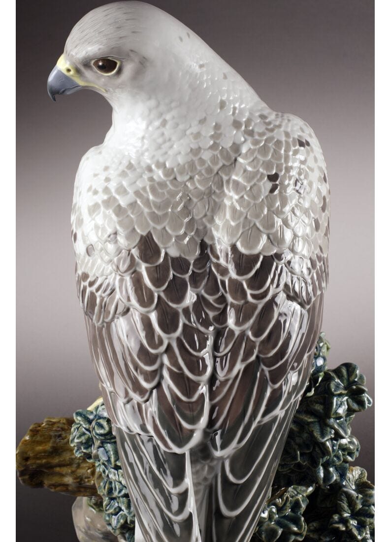 Gyrfalcon Sculpture - Limited Edition