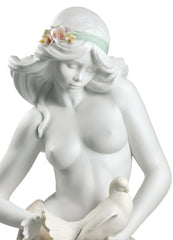 A Tribute To Peace Woman Figurine