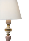 Firefly Table Lamp. Pink And Golden Luster. (Us)