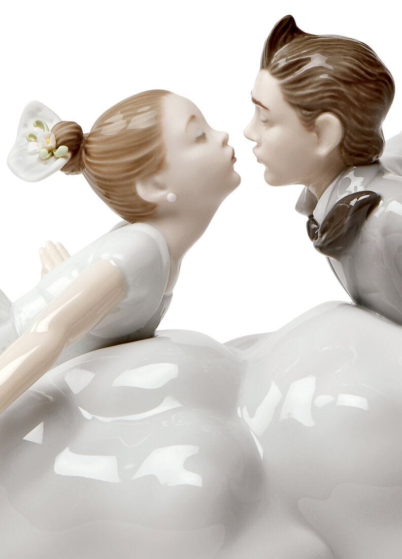 Wedding In The Air Couple Figurine