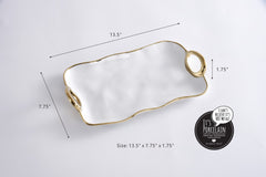 Golden Handles Small Platter