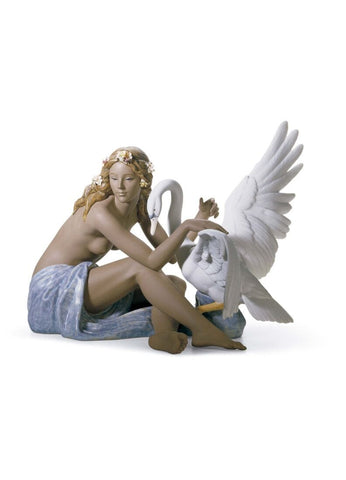 Leda And The Swan Figurine