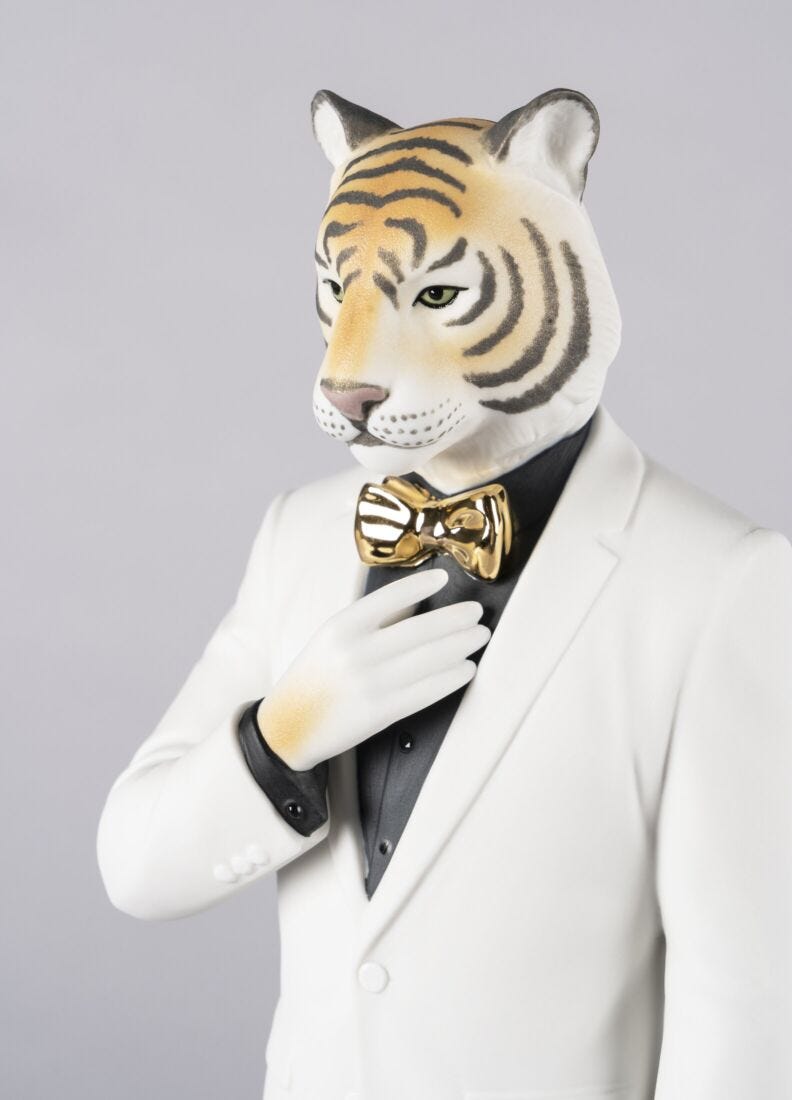 Tiger Man Figurine