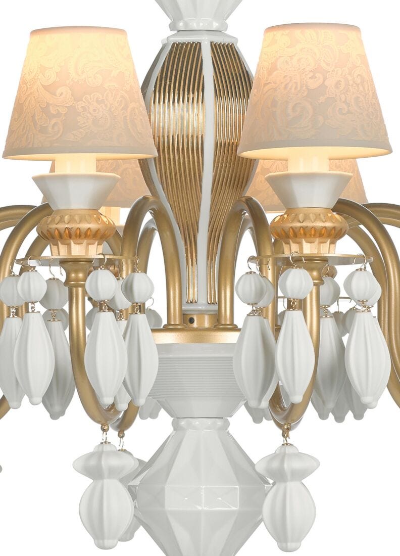 Belle De Nuit 12 Lights Chandelier. Golden Luster (us)