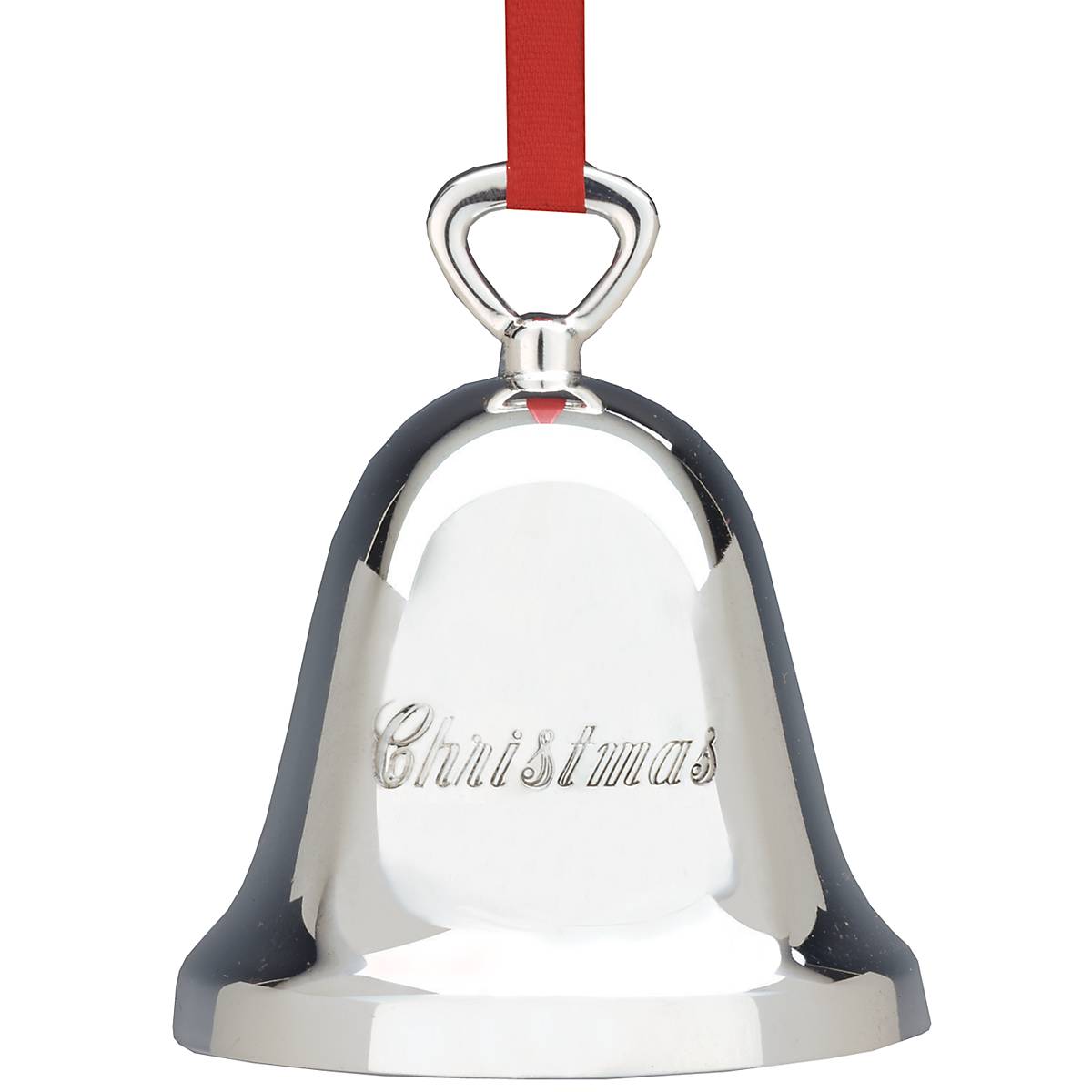 Ringing In The Season Silverplate Bell Ornament