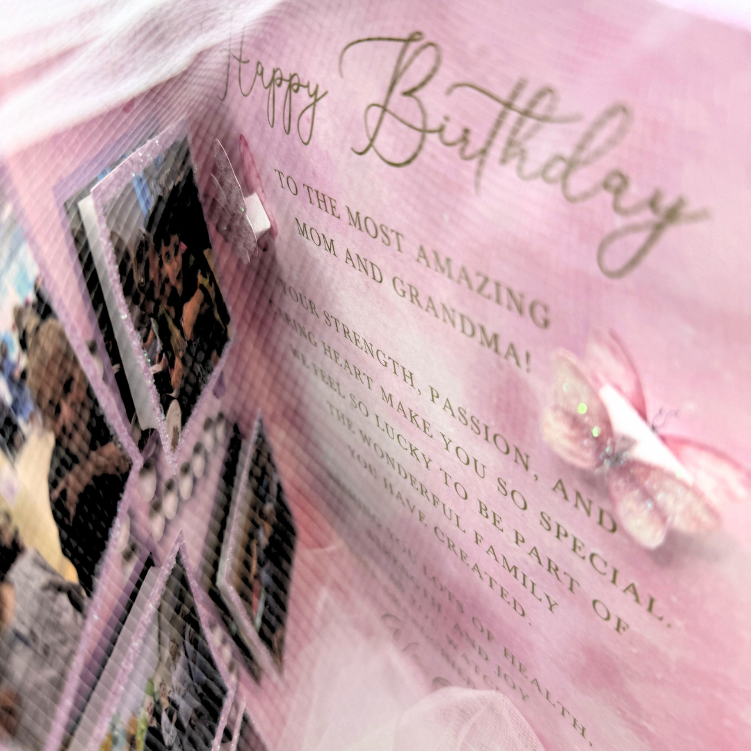 Bespoke Custom Greeting Card in Keepsake Box